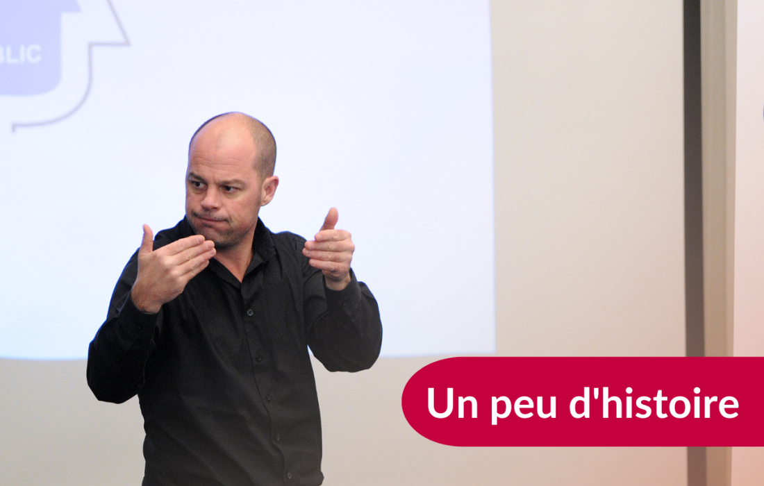 Un peu d'histoire : la langue des signes québécoise