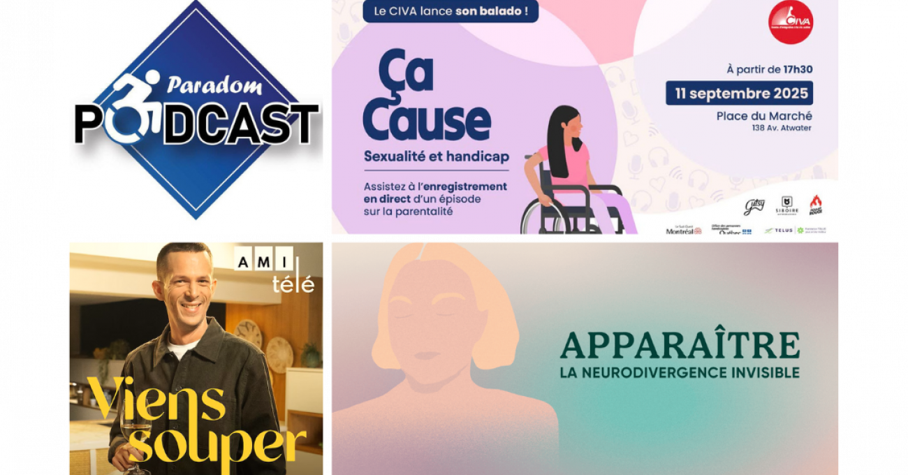 5 podcasts sur le handicap à écouter!