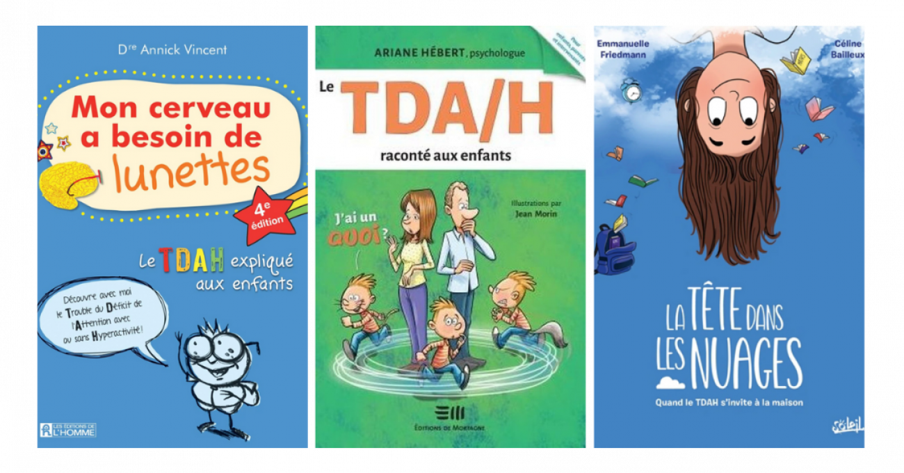 Coin lecture : 5 livres pour enfants sur le TDAH