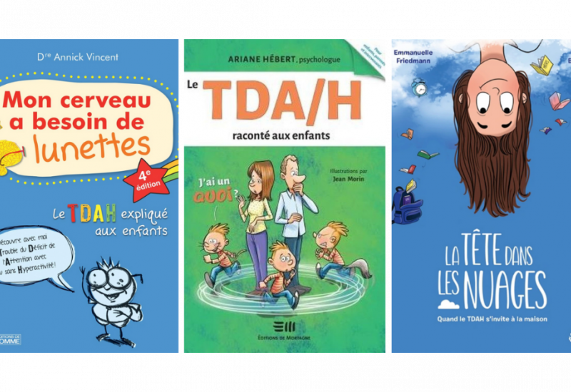 Coin lecture : 5 livres pour enfants sur le TDAH