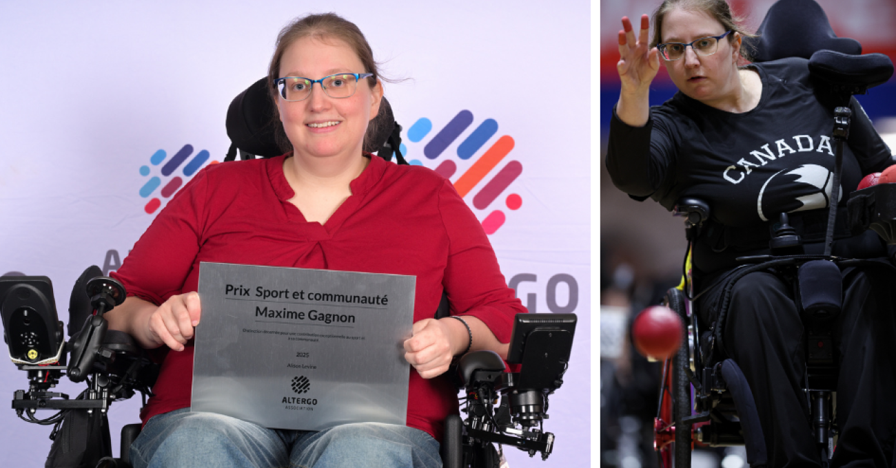 L’engagement pour le parasport d’Alison Levine, 1re récipiendaire du prix sport et communauté Maxime Gagnon