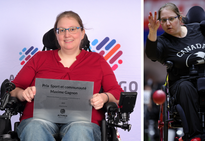 L’engagement pour le parasport d’Alison Levine, 1re récipiendaire du prix sport et communauté Maxime Gagnon